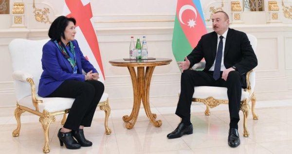 Salome Zurabişvili İlham Əliyevi təbrik etdi